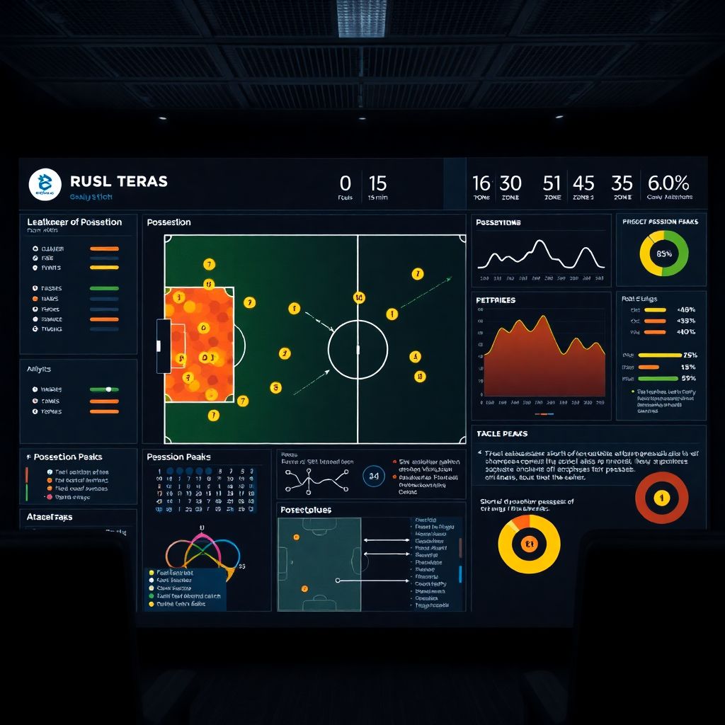Аналитика матчей окружения: фолы, владение мячом и эффективность передач