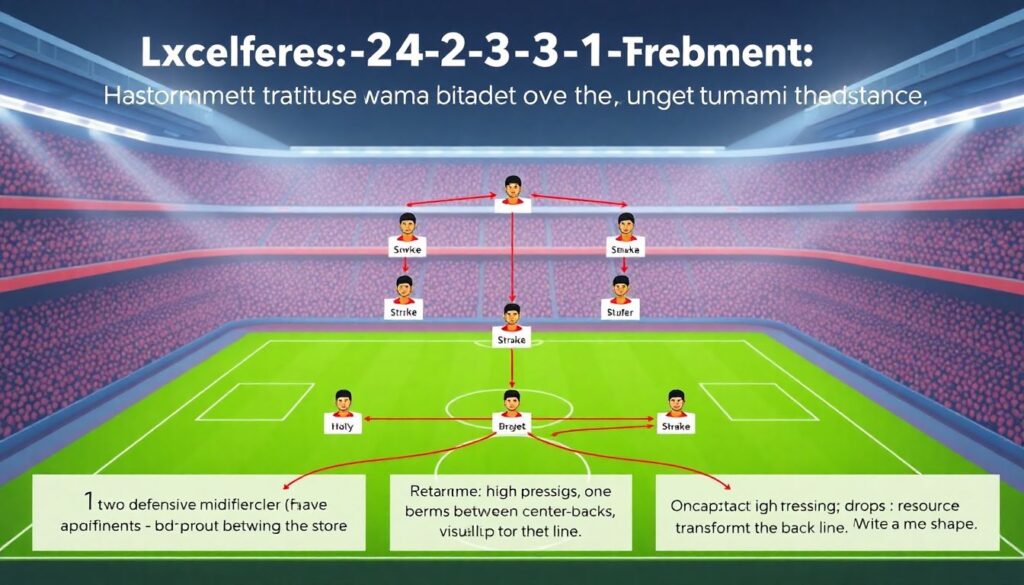 Ключевые формации в современных турнирах: 4-3-3, 4-2-3-1, и их эффективность - иллюстрация
