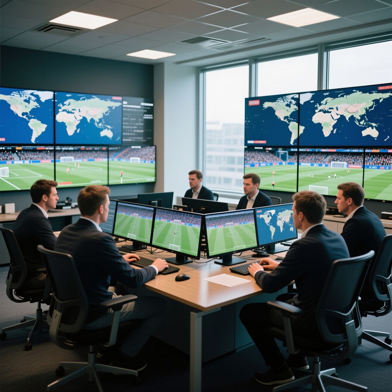 Мониторинг футбола 24/7 без рекламы