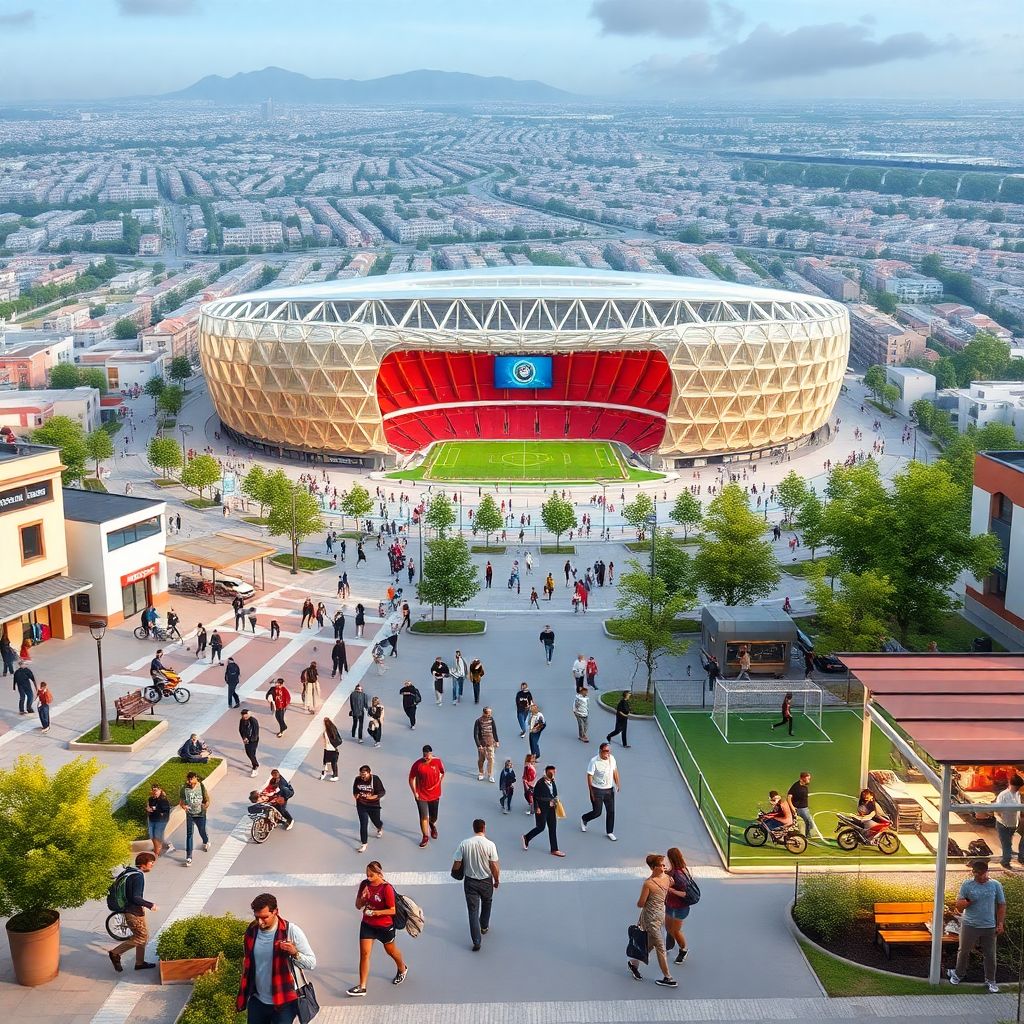 Как спортсреда меняет форму болельщиков и облик города