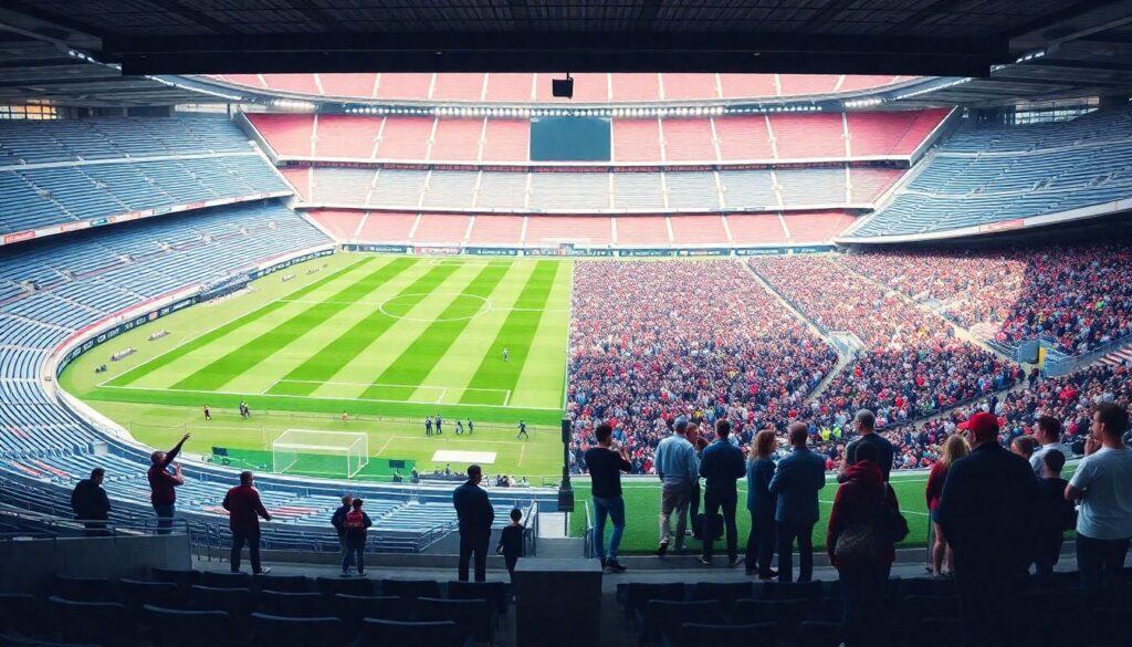 Экскурсы по аренам: истории стадионов и их влияния на игру - иллюстрация