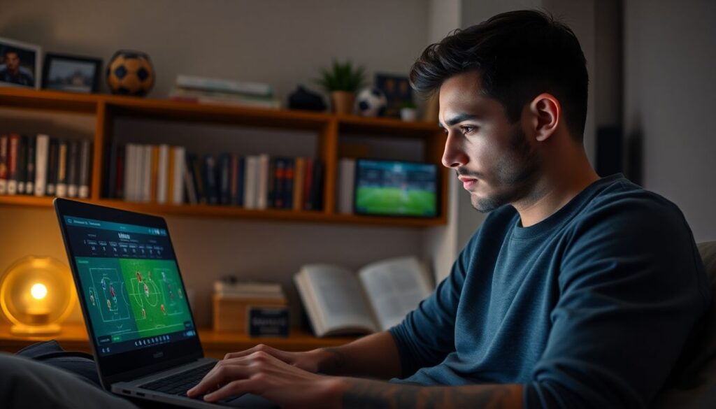 Изучение тактических схем через изучение видеоматериалов - иллюстрация