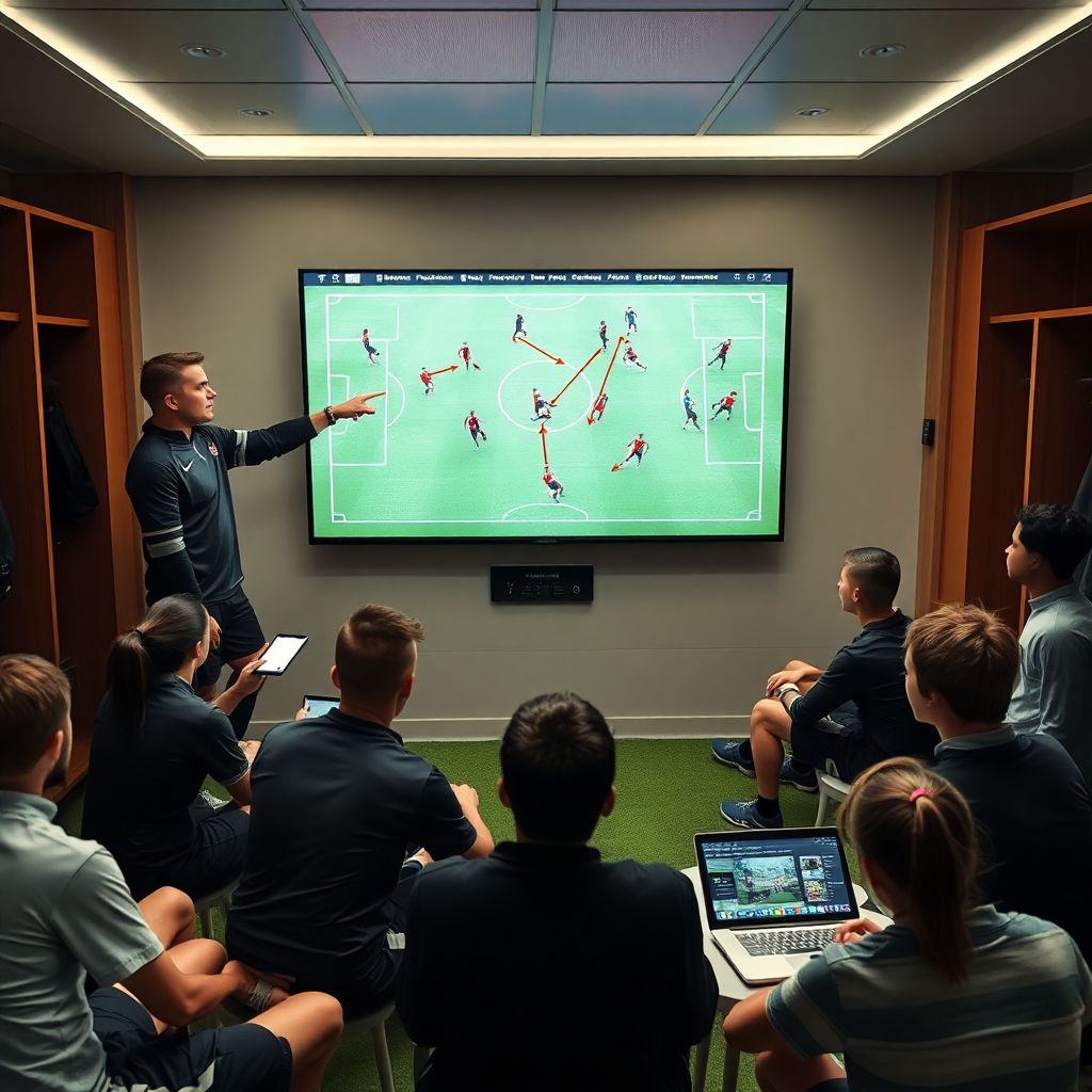 Изучение тактических схем через видеоматериалы: эффективный подход к тренировкам