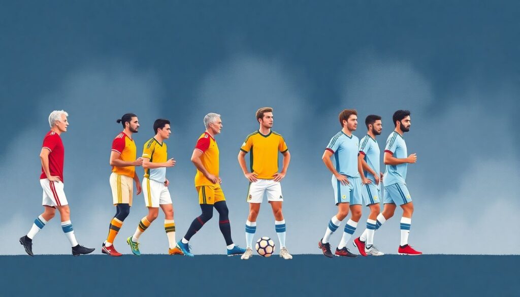 Влияние смены поколений на стиль игры команд - иллюстрация