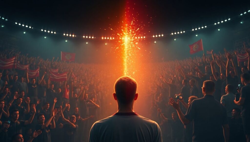 Как влияют фанаты на командный дух - иллюстрация