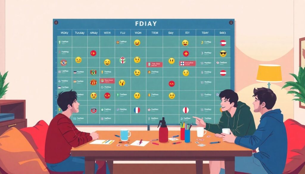 Календарь важных матчей на выходные - иллюстрация