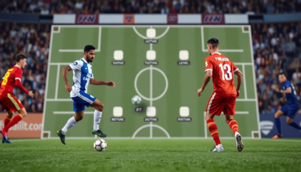 Изучение тактики контр-атакующих команд - иллюстрация