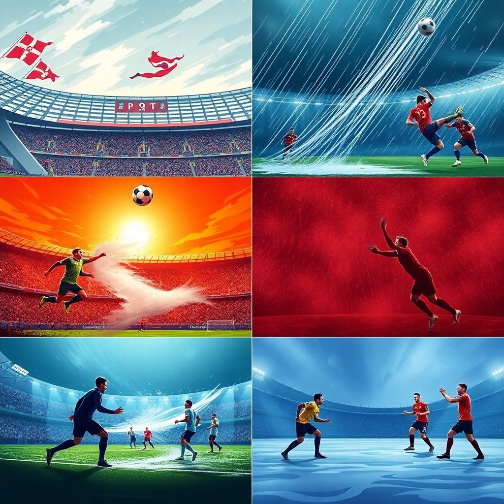 Влияние погоды на результаты матчей в футболе и других видах спорта