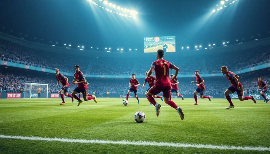 Изучение тактики контр-атакующих команд - иллюстрация