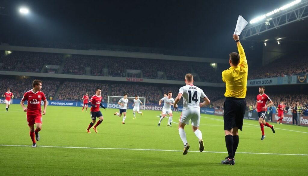 Обсуждение правил офсайда и их практическое применение - иллюстрация