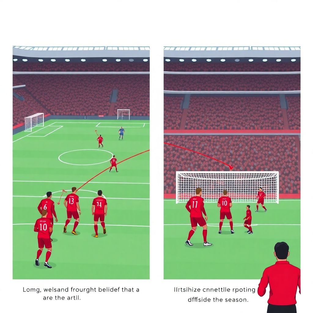 Правила офсайда в футболе и их практическое применение на примерах