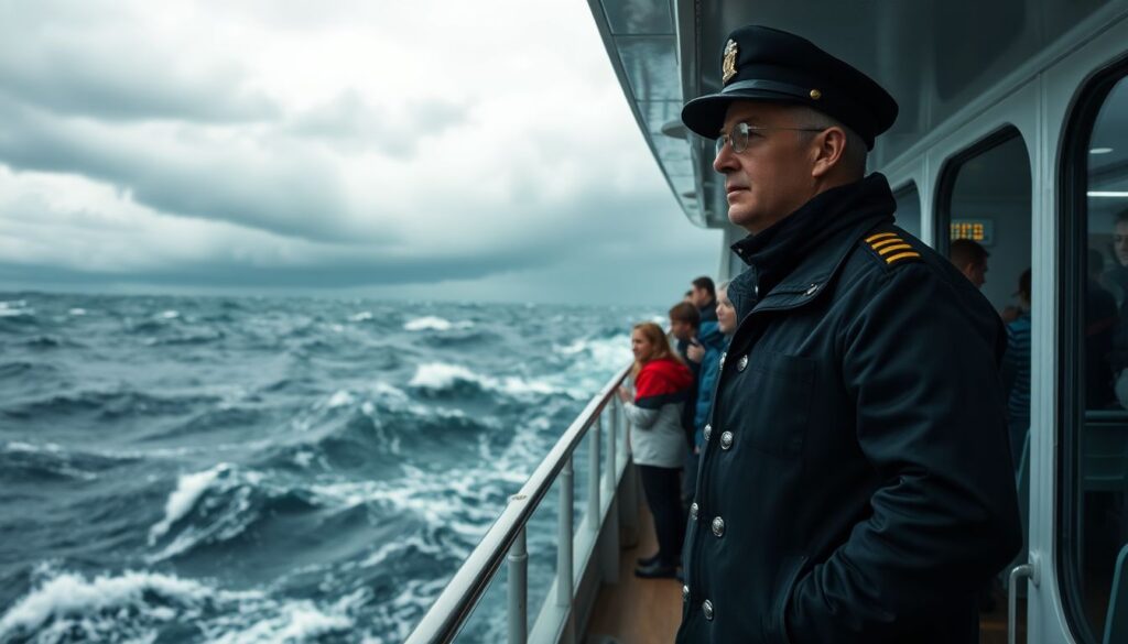 Психологический портрет успешного капитана - иллюстрация