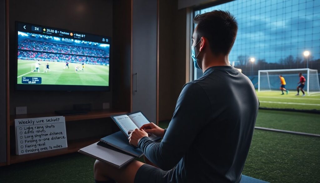 Обзор лучших голов недели и их технические детали - иллюстрация