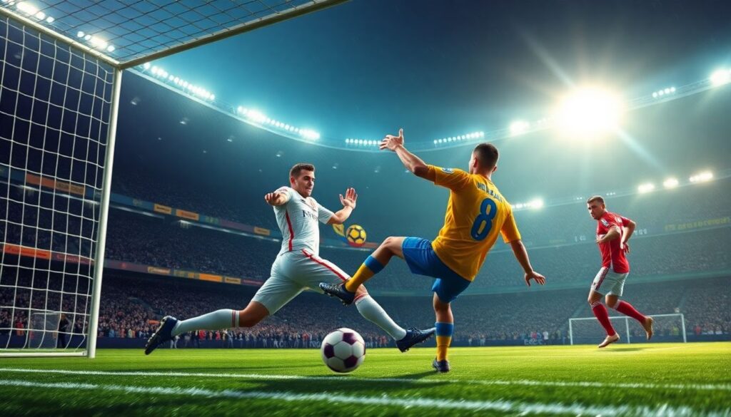 Обзор лучших голов недели и их технические детали - иллюстрация