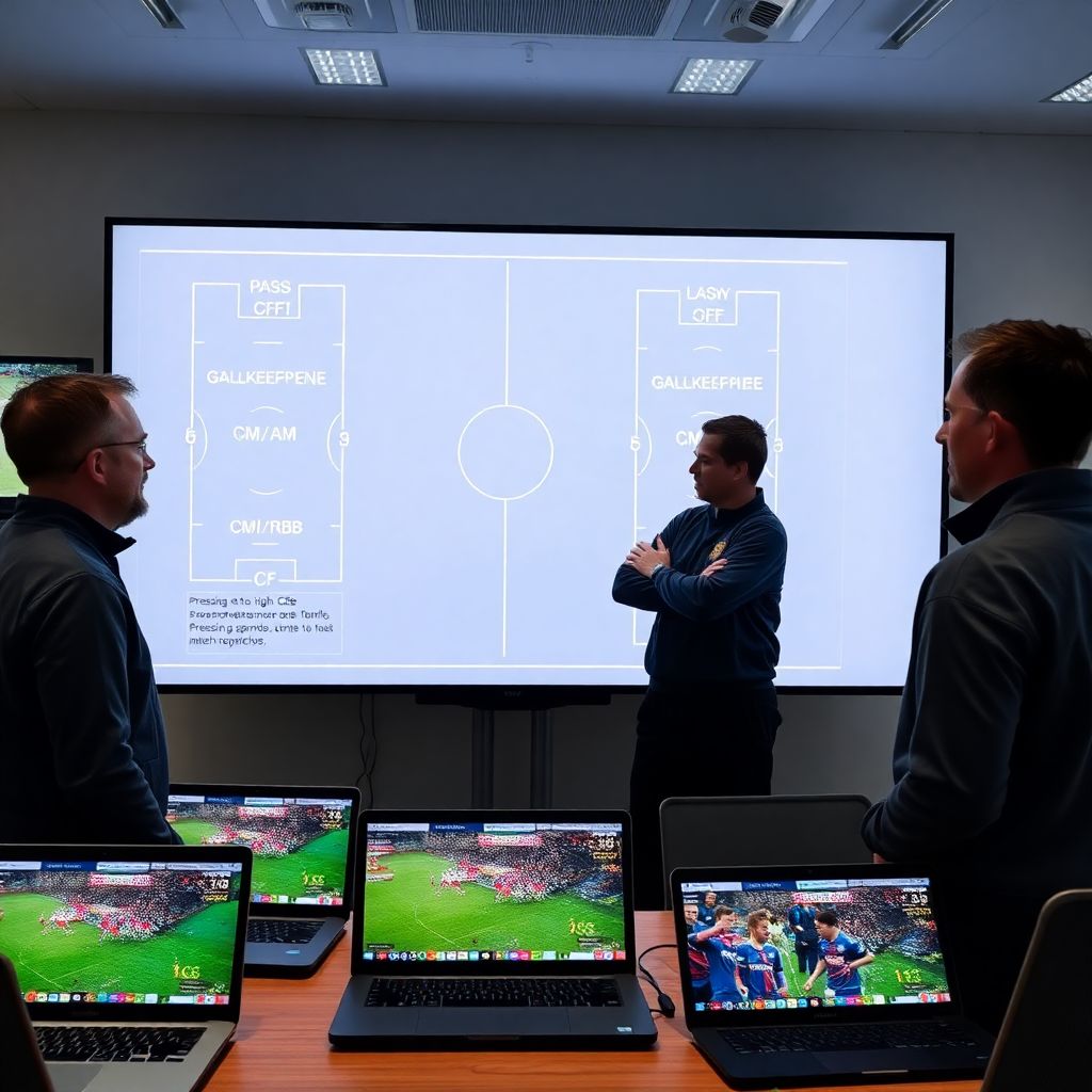 Разбор тактик против конкретных соперников в современном футболе