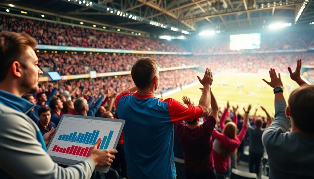 Клубы-бренды: формирование имиджа и влияния на фанатов - иллюстрация