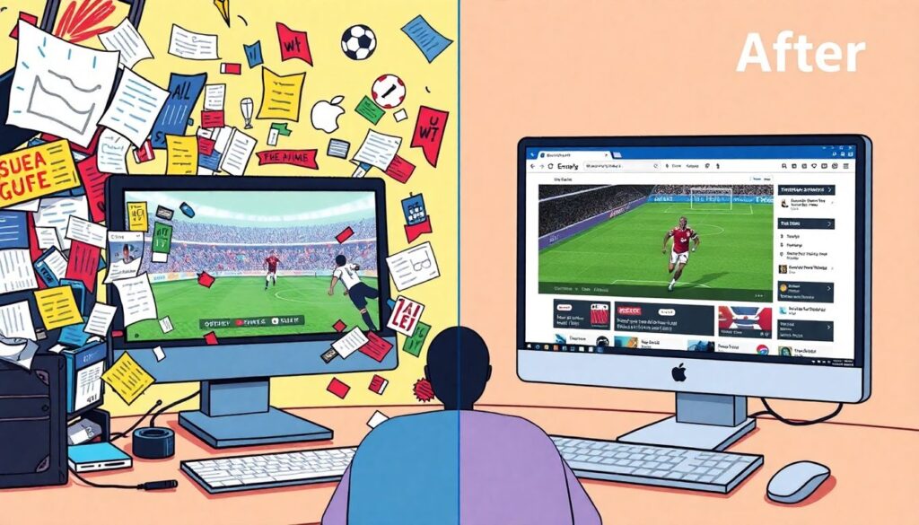 Обзор без рекламы: как смотреть матчи удобно - иллюстрация