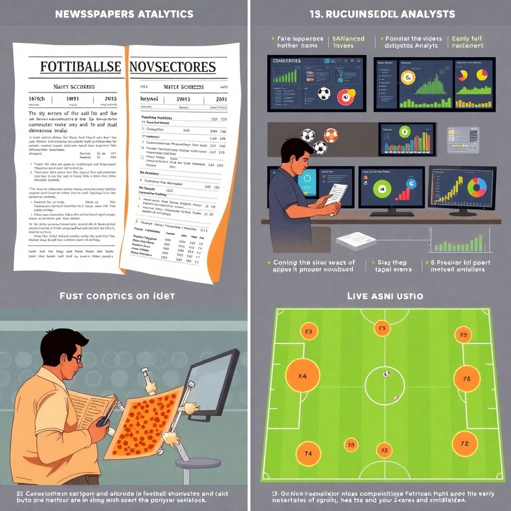 История футбольной статистики и её эволюция от простых показателей до аналитики