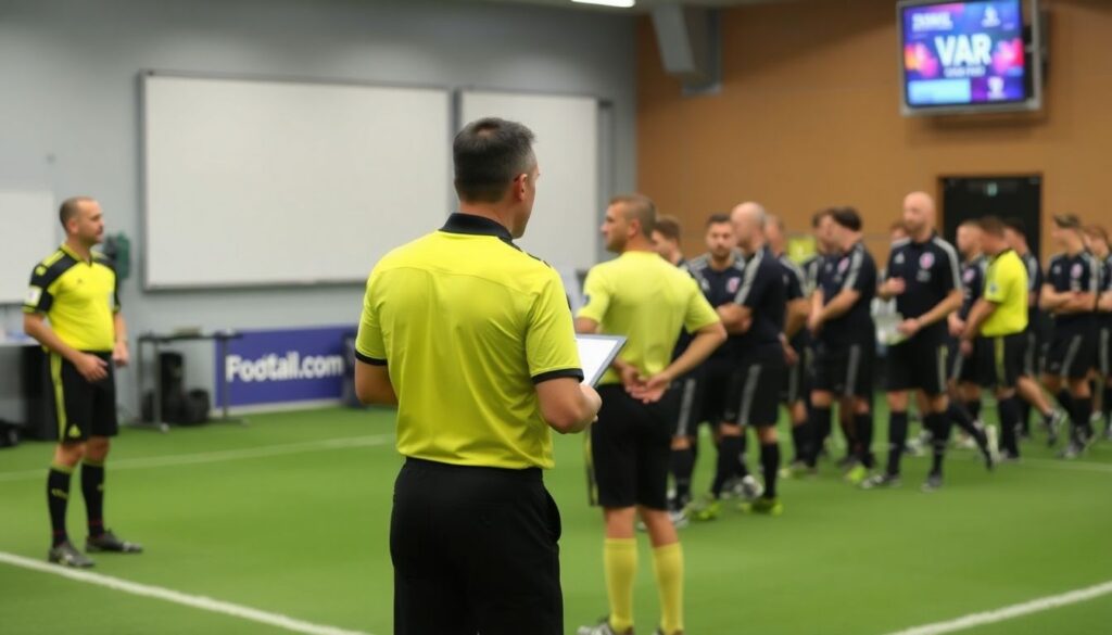 История и современность арбитража в футболе - иллюстрация