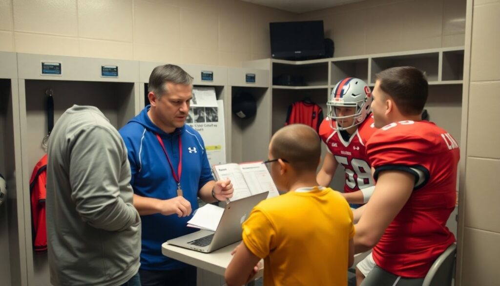 Разбор схем и ролей в разных формациях - иллюстрация